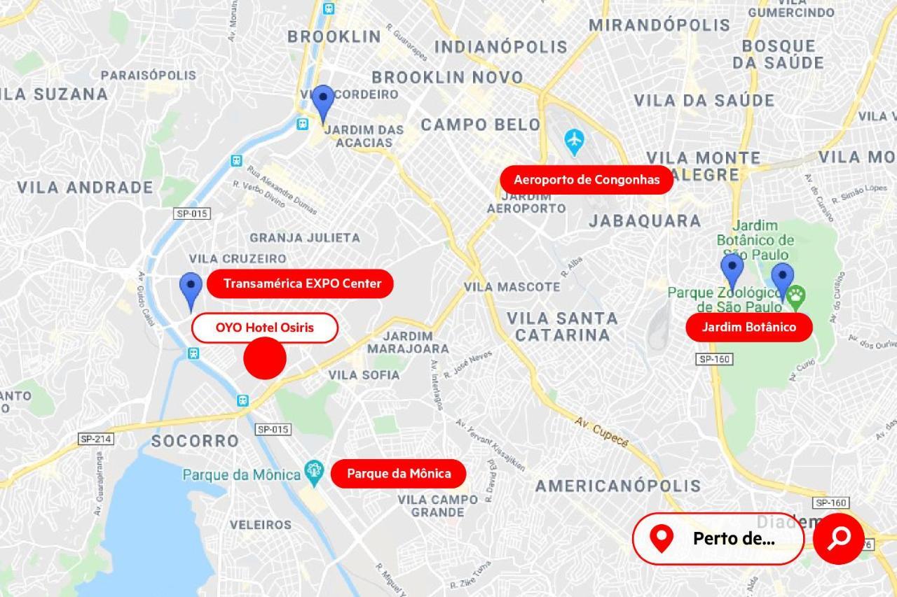 Hotel Osiris Sao Paulo Dış mekan fotoğraf